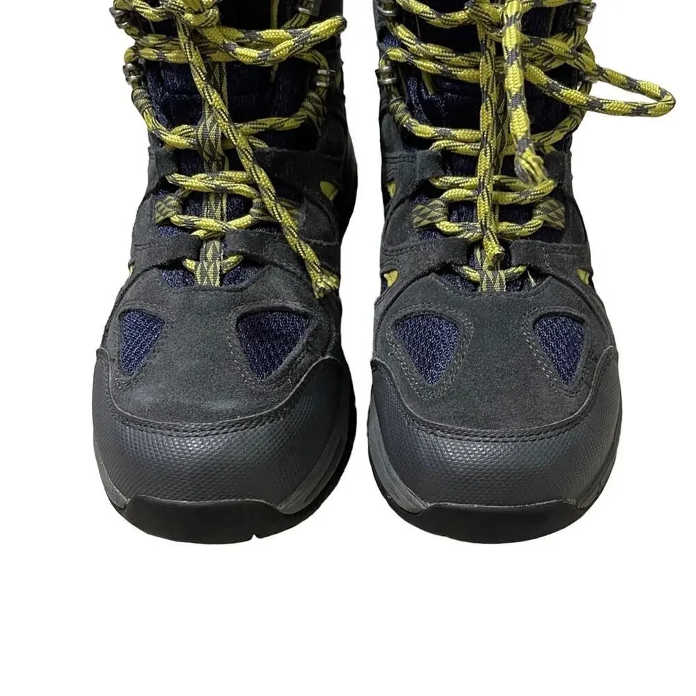 L.L.Bean Kids' Trail Model Hikers Green Gray Size 6